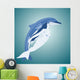 Dolphin and Mermaid Wall Mural