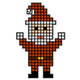 Pixel Santa Wall Decal