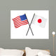 Flags Usa and Japan