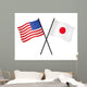 Flags Usa and Japan