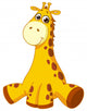 Baby Giraffe Wall Decal