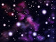 Colorful Space Clouds Wall Mural