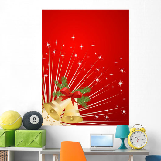 Merry Christmas Wall Mural