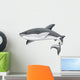 Generic Shark Illustration Wall Decal