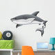 Generic Shark Illustration Wall Decal