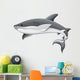 Generic Shark Illustration Wall Decal
