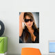 beautiful fashion woman - sunglasses Wall Mural