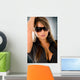 beautiful fashion woman - sunglasses Wall Mural