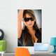 beautiful fashion woman - sunglasses Wall Mural