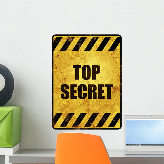 Top Secret Schild