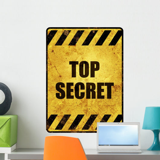 Top Secret Schild