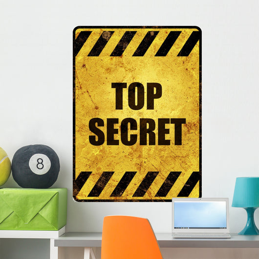 Top Secret Schild