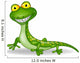 Funny lizard cartoon Wall Mural