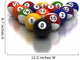 Billiards Balls Wall Decal