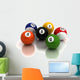 Pool Game Balls Wall Decal
