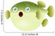 Illustration Puffer Fish Wall Decal