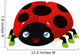 Illustration Ladybug Cartoon Wall Decal
