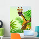 Cute Giraffe Cartoon Smiling