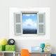 Window with Mountain and