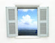 Window with Mountain and
