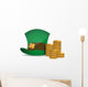 Coins and Saint Patricks Wall Decal