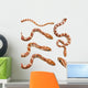 Collection of Six Corn Snake Wall Decal