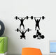 Weight Lifting Silhouette