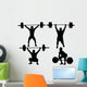 Weight Lifting Silhouette