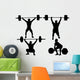Weight Lifting Silhouette