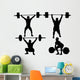 Weight Lifting Silhouette