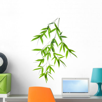Branch Bamboo Wall Decal shown on a wall