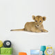 Lion Cub (3 months) Wall Decal