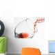 bottle and glass Wall Mural