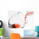 bottle and glass Wall Mural