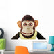 Vintage Mechanical Monkey Toy Wall Decal