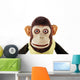 Vintage Mechanical Monkey Toy Wall Decal