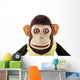 Vintage Mechanical Monkey Toy Wall Decal
