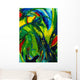 abstract art - hand painted Wall Mural