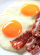 Fried Eggs with Bacon