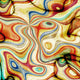 Abstract Blended Colors Wall Decal