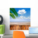 Tropical Sea and Beach Wall Mural