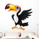 Toucan bird cartoon Wall Decal