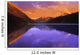 Calm Lake With Mountain Behind Wall Mural