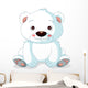 Cute Polar Bear Cartoon Wall Decal