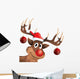 Rudolph Red-nose Reindeer Wall Decal