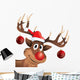 Rudolph Red-nose Reindeer Wall Decal