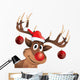 Rudolph Red-nose Reindeer Wall Decal
