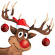 Rudolph Red-nose Reindeer Wall Decal