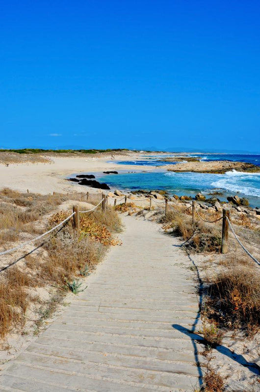 Llevant Beaches Formentera Balearic Wall Mural