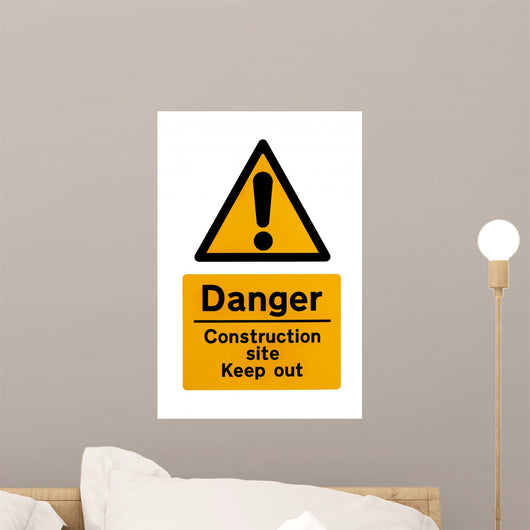Construction Site Warning Sign